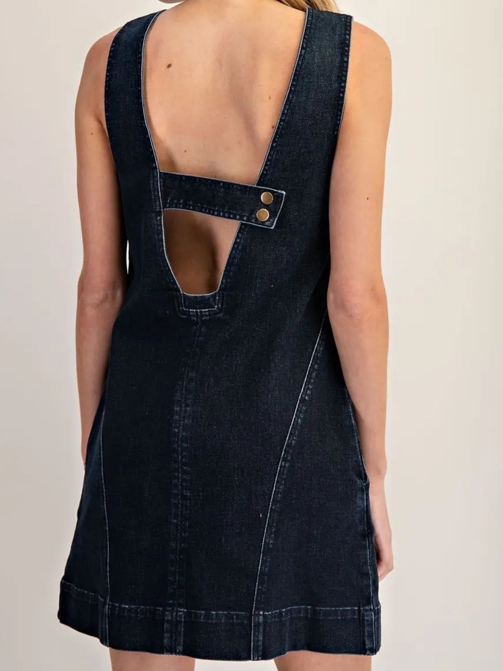 NWT Free People Flowy Open Back Mini Dress